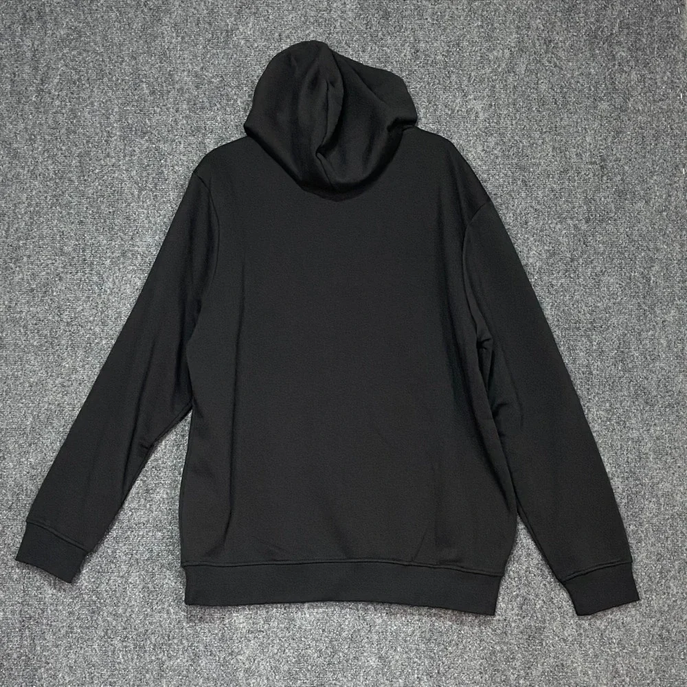 True Religion‎ Rect Two Tone Black Red Buddha Graphic Hoodie Mens XL NWT